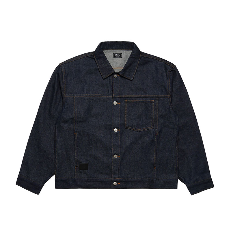Cheers(チアーズ)/ (R)DENIM JACKET -NAVY-