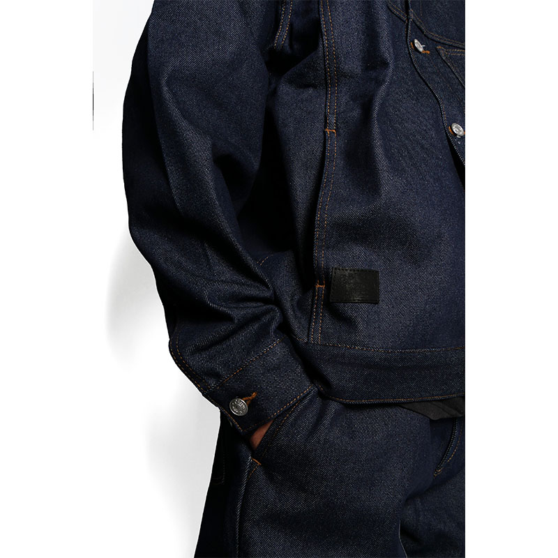 Cheers(チアーズ)/ (R)DENIM JACKET -NAVY-