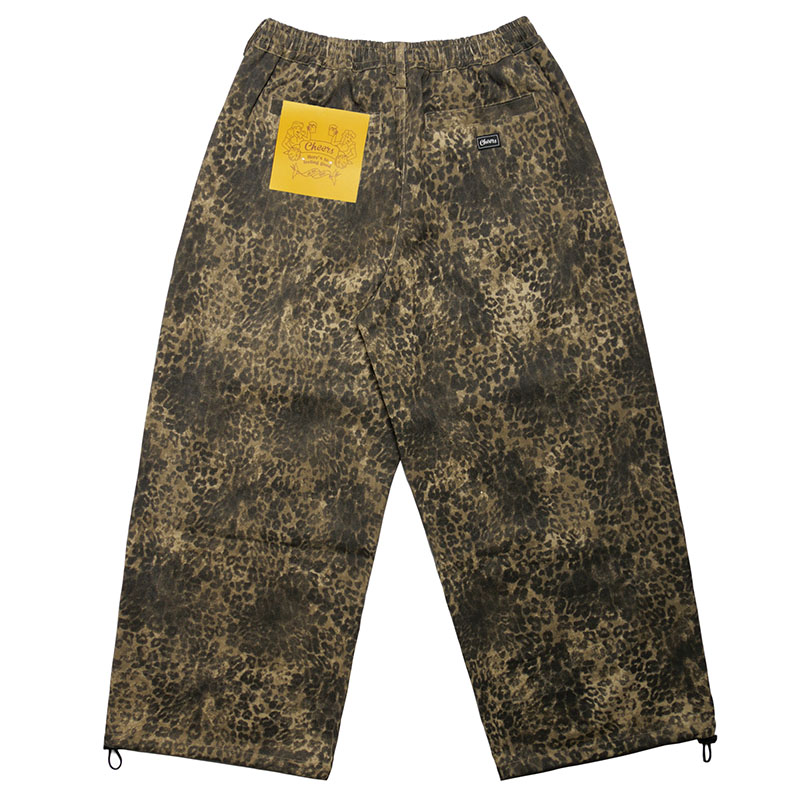 Cheers(チアーズ)/ WT LEOPARD PANTS -BEIGE-
