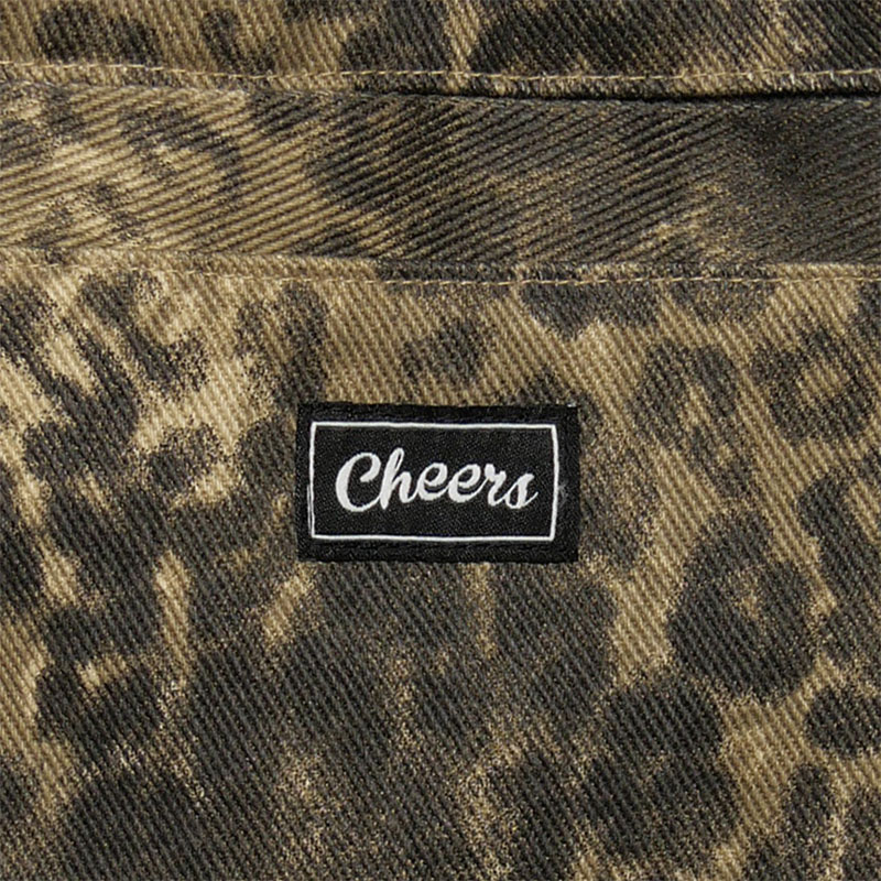 Cheers(チアーズ)/ WT LEOPARD PANTS -BEIGE-