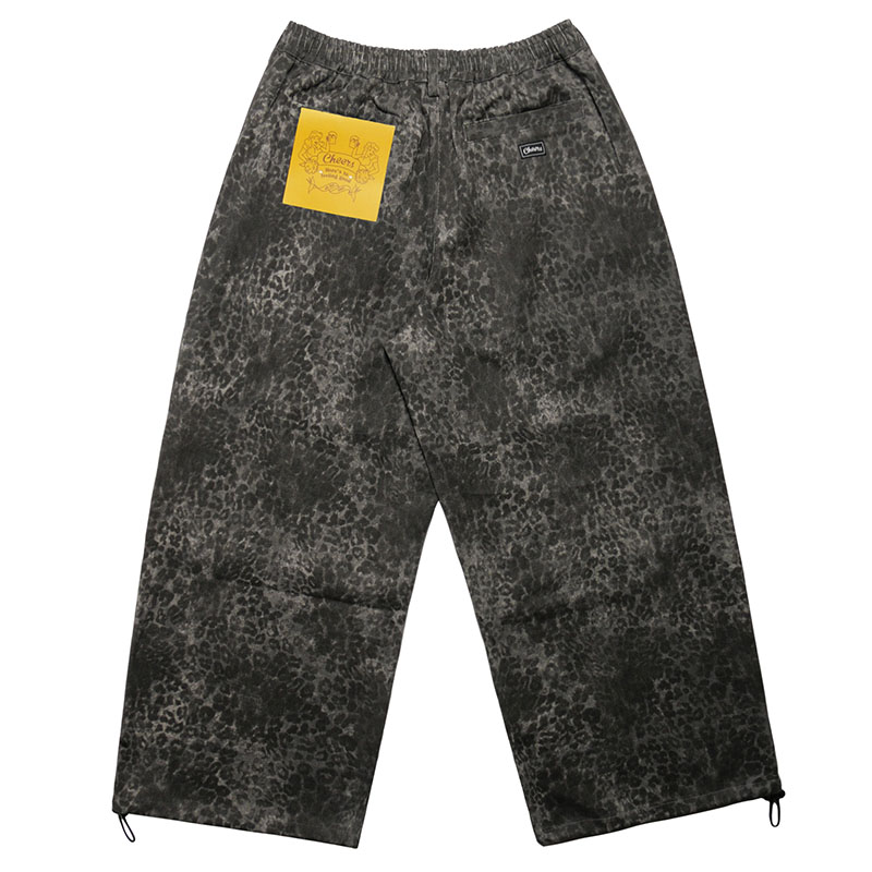 Cheers(チアーズ)/ WT LEOPARD PANTS -GREY-