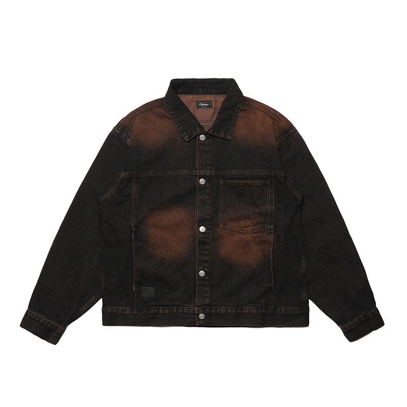 Cheers(チアーズ)/ DENIM JKT -BLACK-
