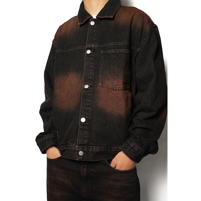 Cheers(チアーズ)/ DENIM JKT -BLACK-