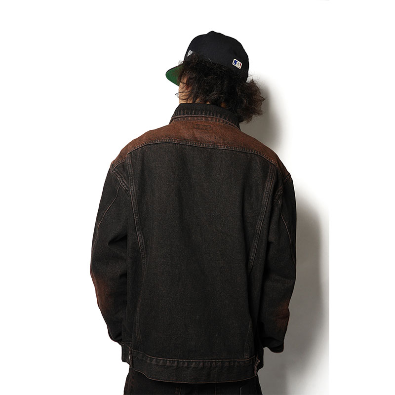 Cheers(チアーズ)/ DENIM JKT -BLACK-