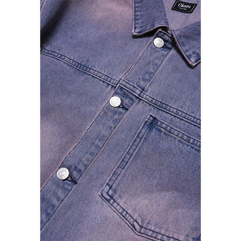 Cheers(チアーズ)/ DENIM JKT -NAVY-