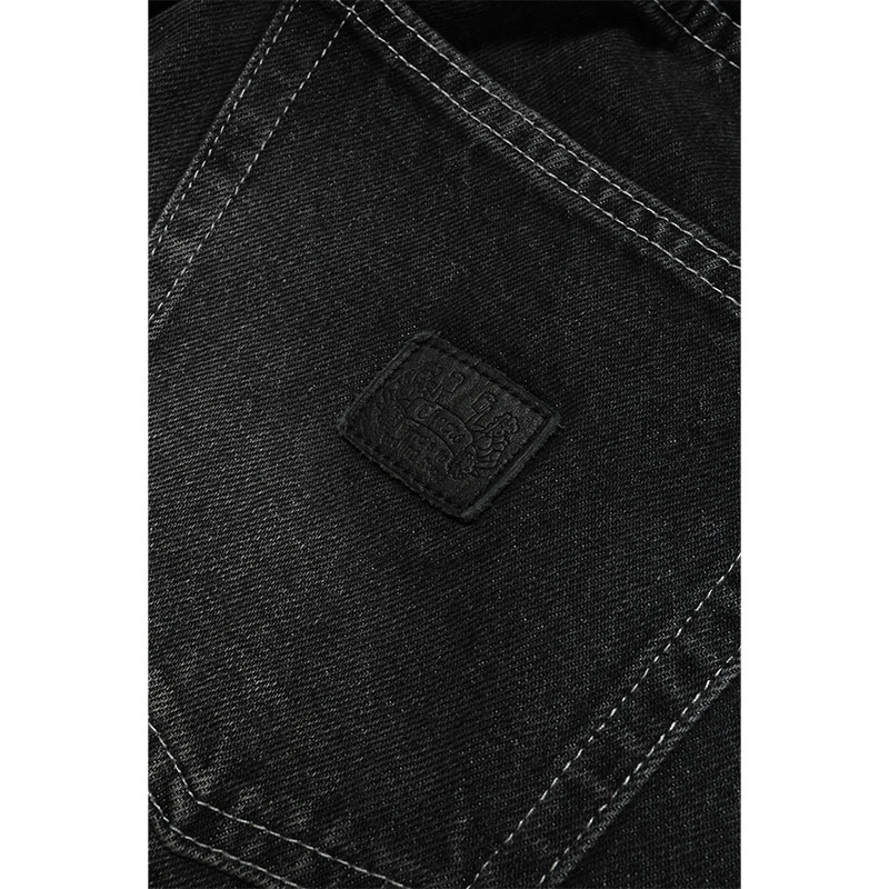 Cheers(チアーズ)/ BAGGY DENIM PANTS -U.BLACK-