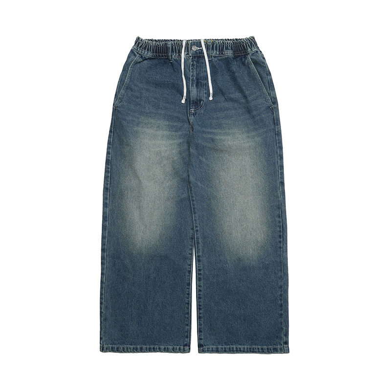 Cheers(チアーズ)/ BAGGY DENIM PANTS -U.INDIGO-