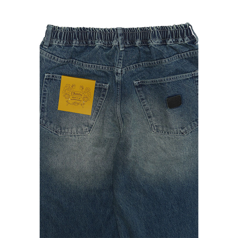 Cheers(チアーズ)/ BAGGY DENIM PANTS -U.INDIGO-