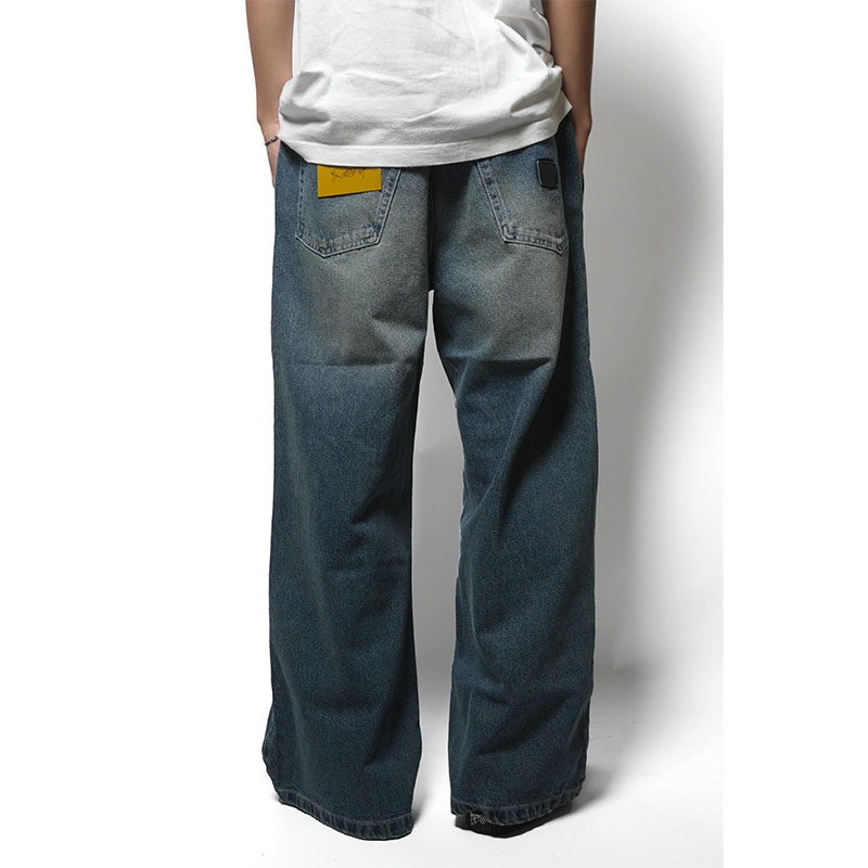Cheers(チアーズ)/ BAGGY DENIM PANTS -U.INDIGO-