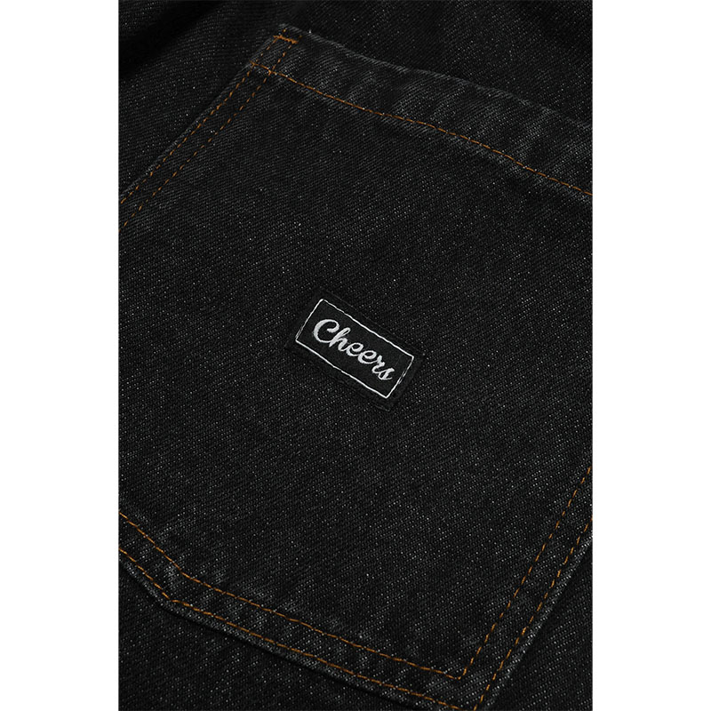 Cheers(チアーズ)/ DENIM TEPS -BLACK-