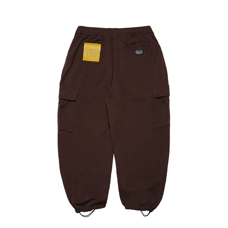 Cheers(チアーズ)/ WT SW CARGO PANTS -BROWN-