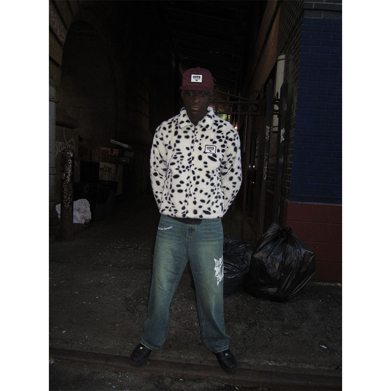 COTS(コッツ)/ ZIP JACKET -WHITE-