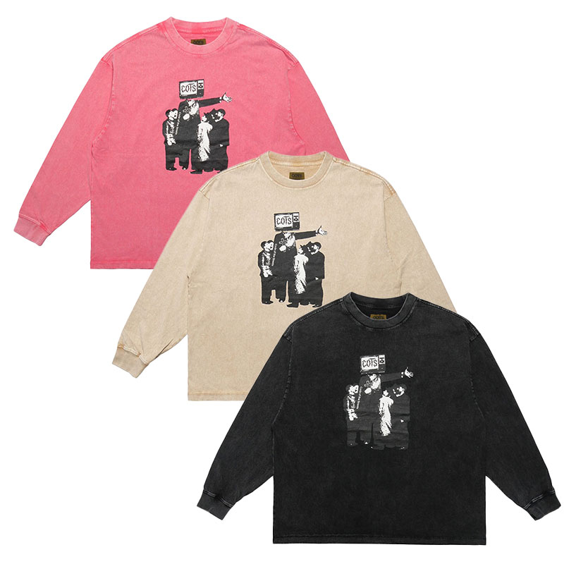 COTS(コッツ)/ LEADER LS TEE -3.COLOR-