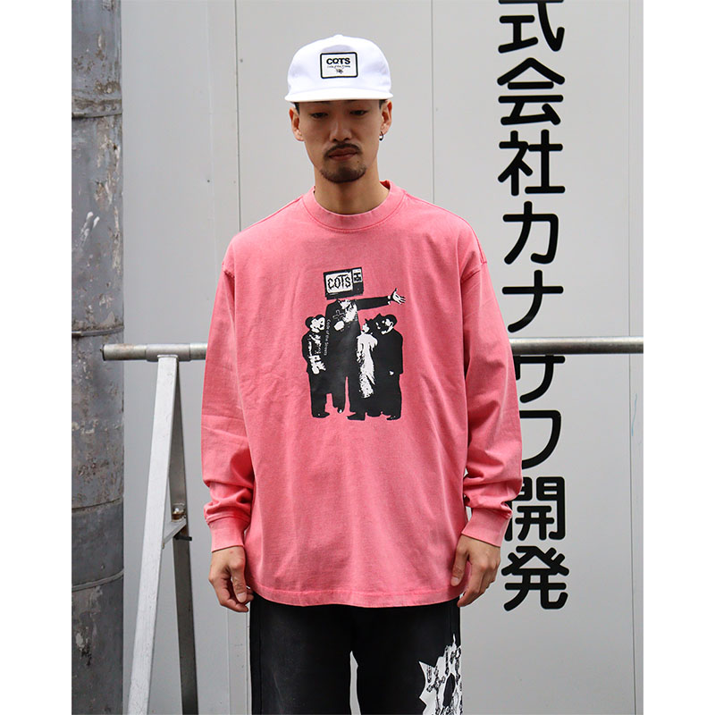 COTS(コッツ)/ LEADER LS TEE -3.COLOR-