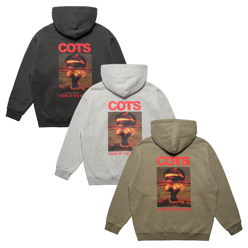 COTS(コッツ)/ WORLD HOODIE -3.COLOR-