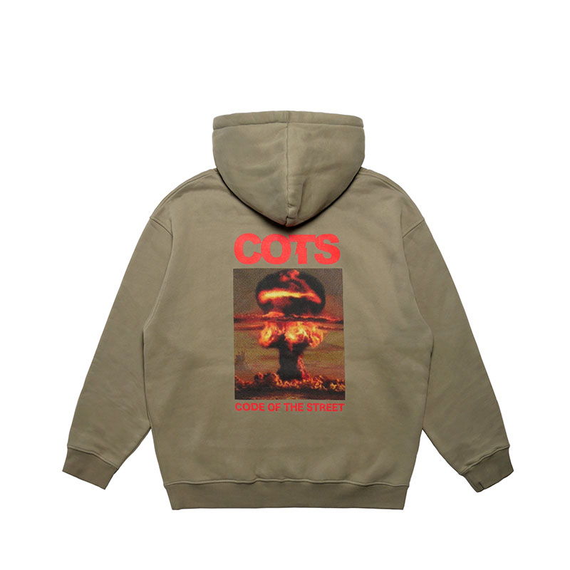 COTS(コッツ)/ WORLD HOODIE -3.COLOR-