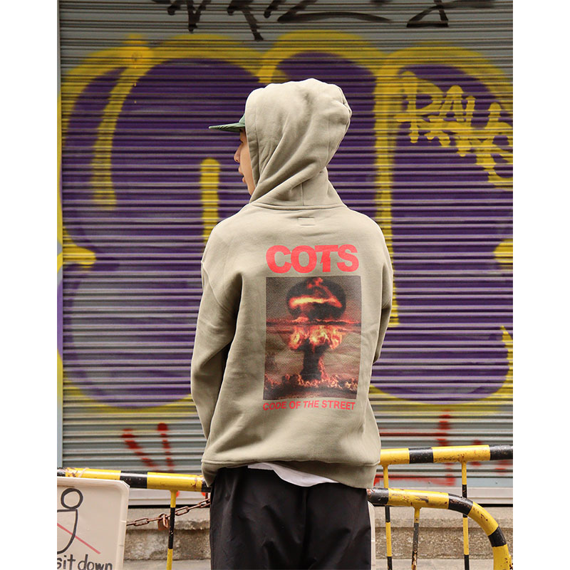 COTS(コッツ)/ WORLD HOODIE -3.COLOR-