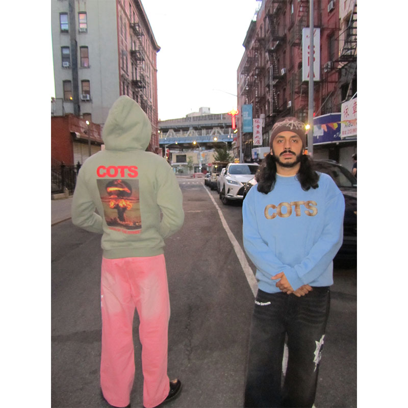 COTS(コッツ)/ WORLD HOODIE -3.COLOR-