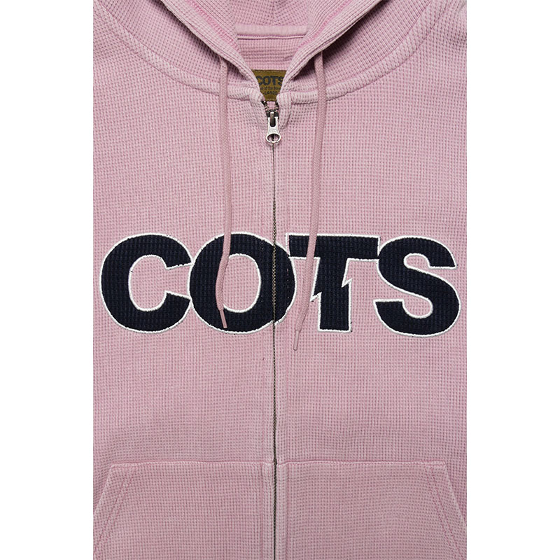 COTS(コッツ)/ THERMAL ZIP HOODIE -2.COLOR-
