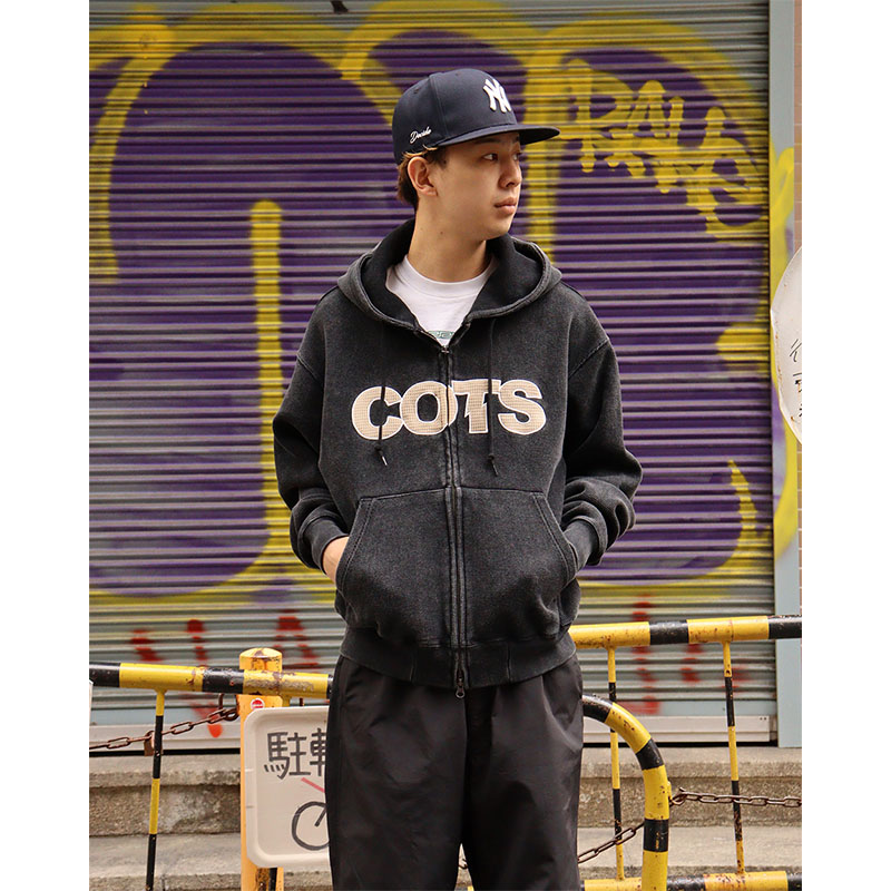 COTS(コッツ)/ THERMAL ZIP HOODIE -2.COLOR-
