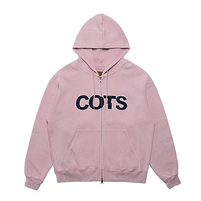 COTS(コッツ)/ THERMAL ZIP HOODIE -2.COLOR-