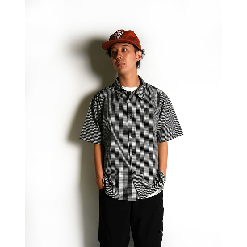 COTS(コッツ)/ MESSAGE CHECK SHIRT -2.COLOR-