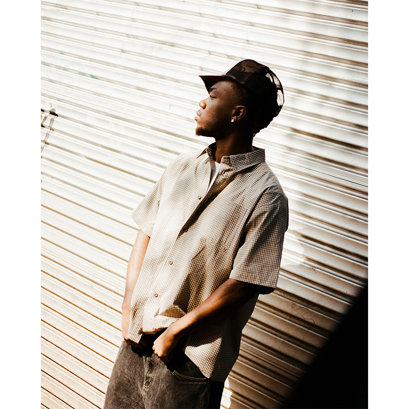 COTS(コッツ)/ MESSAGE CHECK SHIRT -2.COLOR-