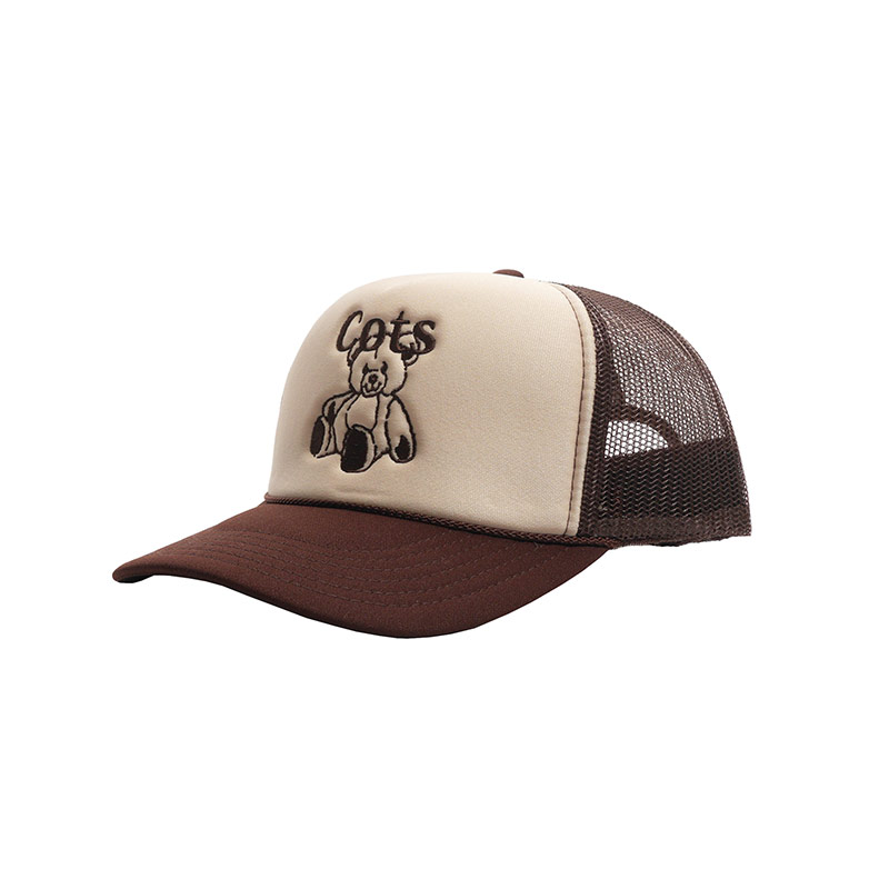 COTS(コッツ)/ TEDDY MESH CAP -3COLOR-(BROWN)