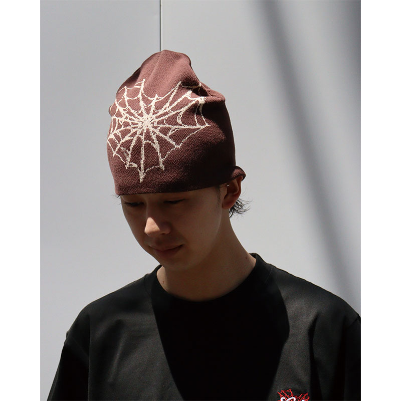 COTS(コッツ)/ SPIDER HEART KNIT CAP -3COLOR-