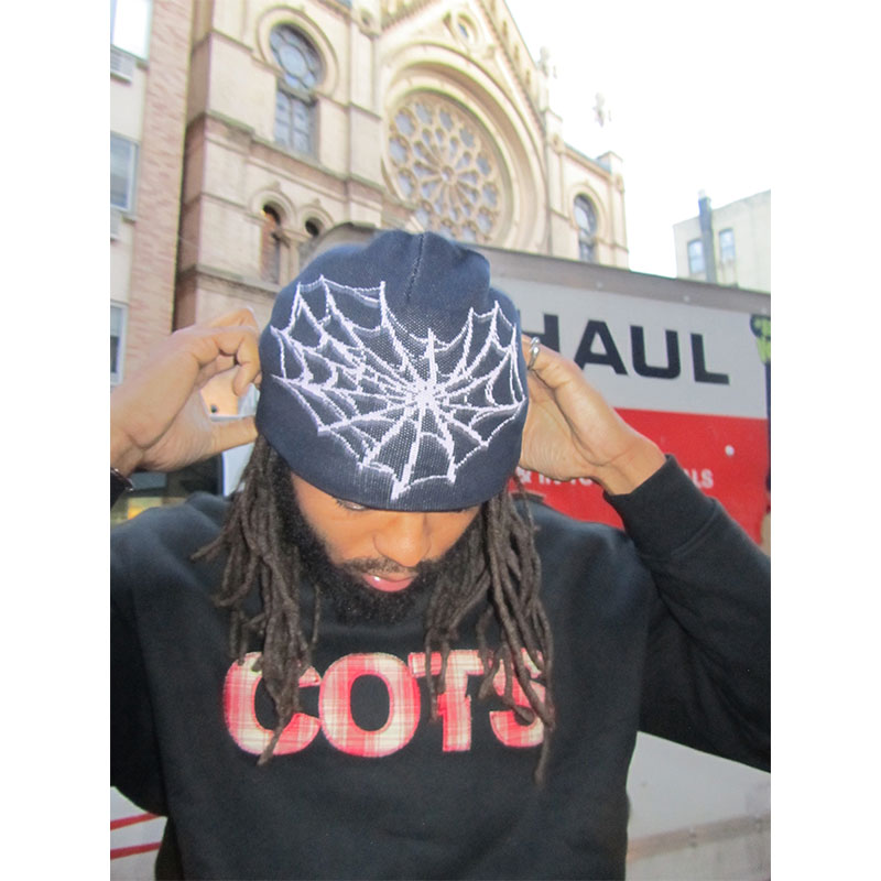 COTS(コッツ)/ SPIDER HEART KNIT CAP -3COLOR-