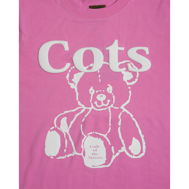 COTS(コッツ)/ TEDDY TEE(LADIES) -3COLOR-