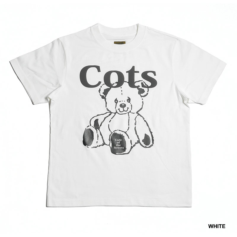 COTS(コッツ)/ TEDDY TEE(LADIES) -3COLOR-