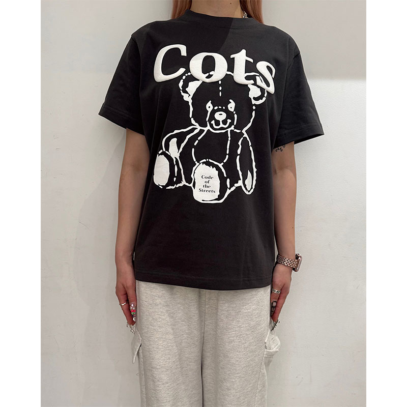 COTS(コッツ)/ TEDDY TEE(LADIES) -3COLOR-
