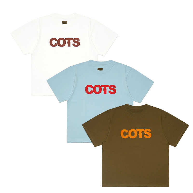 COTS(コッツ)/ LOGO TEE -3COLOR-