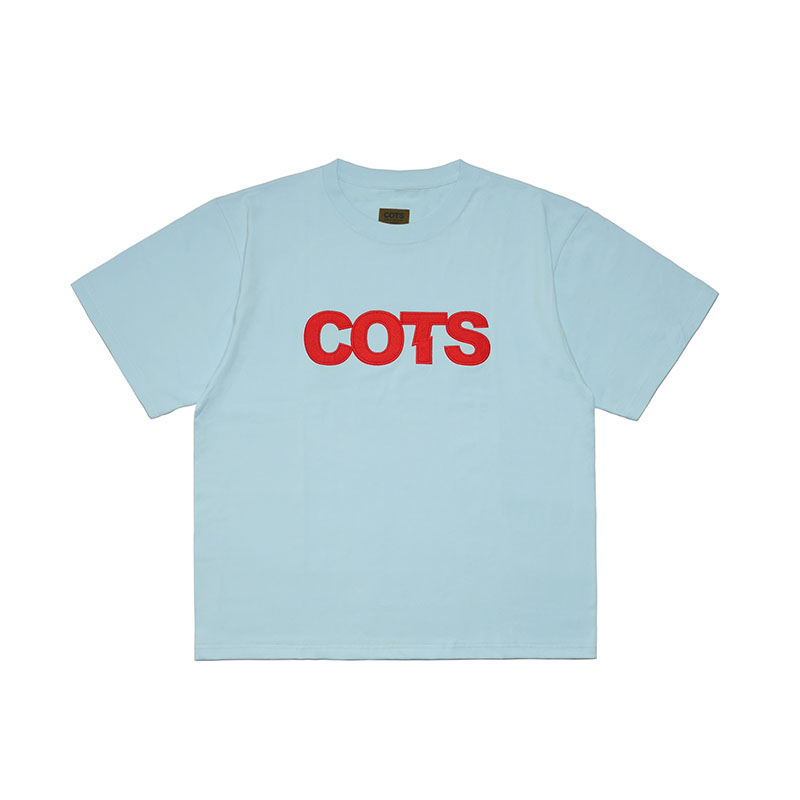 COTS(コッツ)/ LOGO TEE -3COLOR-(LT.BLUE)