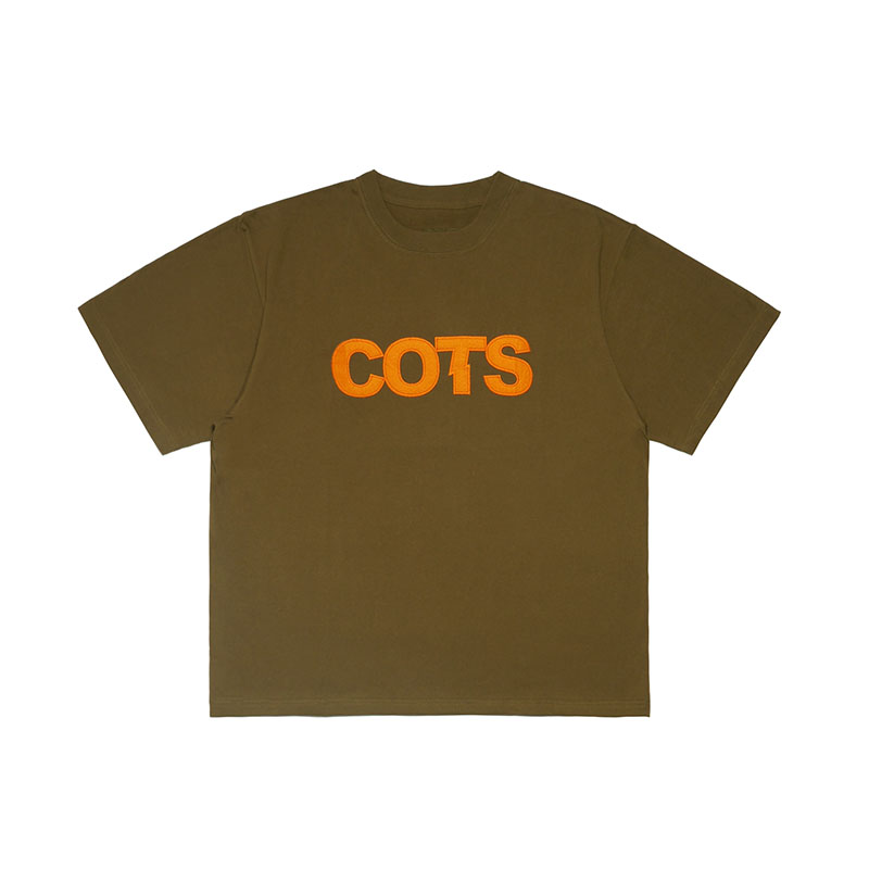 COTS(コッツ)/ LOGO TEE -3COLOR-(OLIVE)