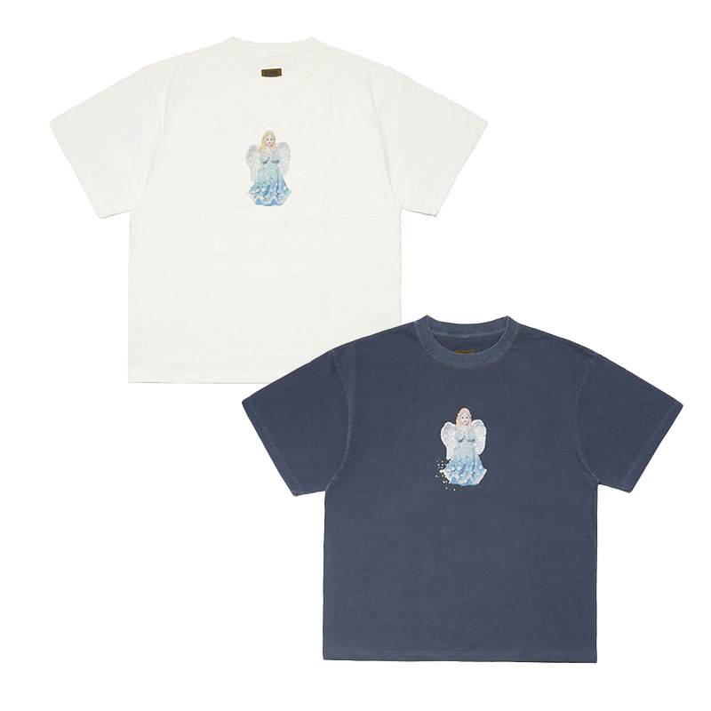 COTS(コッツ)/ PRAYER PIGMENT DYE TEE -2.COLOR-