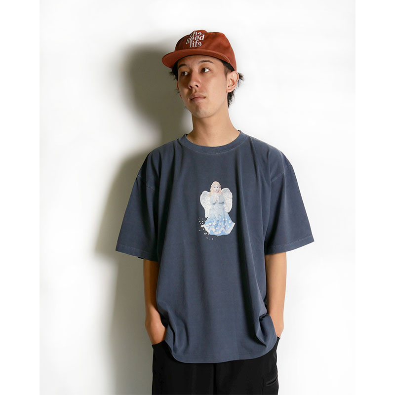 COTS(コッツ)/ PRAYER PIGMENT DYE TEE -2.COLOR-