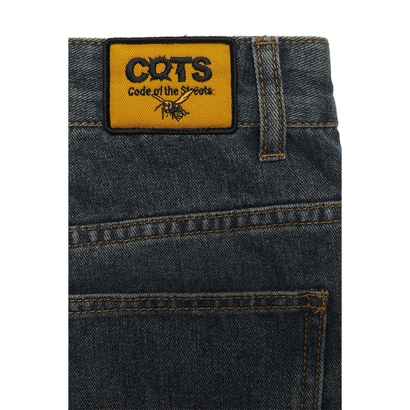 COTS(コッツ)/ DENIM JORTS -W.INDIGO-