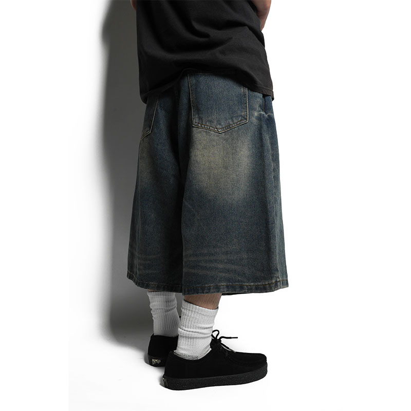 COTS(コッツ)/ DENIM JORTS -W.INDIGO-