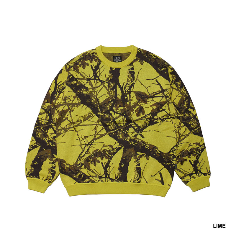 E.S.P.ORIGINAL(イーエスピーオリジナル)/ CAMO CREW KNIT -3COLOR-