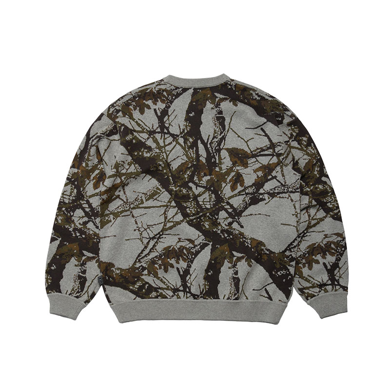 E.S.P.ORIGINAL(イーエスピーオリジナル)/ CAMO CREW KNIT -3COLOR-