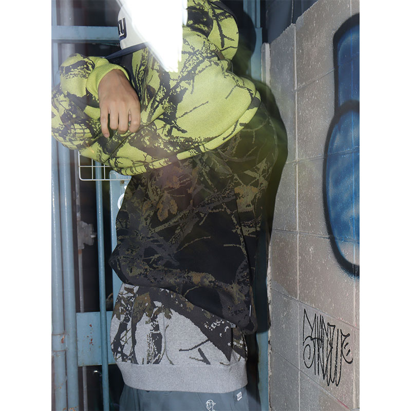 E.S.P.ORIGINAL(イーエスピーオリジナル)/ CAMO CREW KNIT -3COLOR-