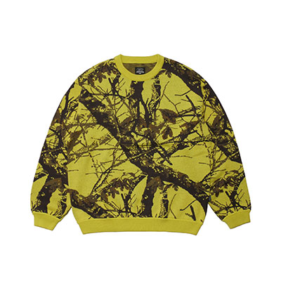E.S.P.ORIGINAL(イーエスピーオリジナル)/ CAMO CREW KNIT -3COLOR-