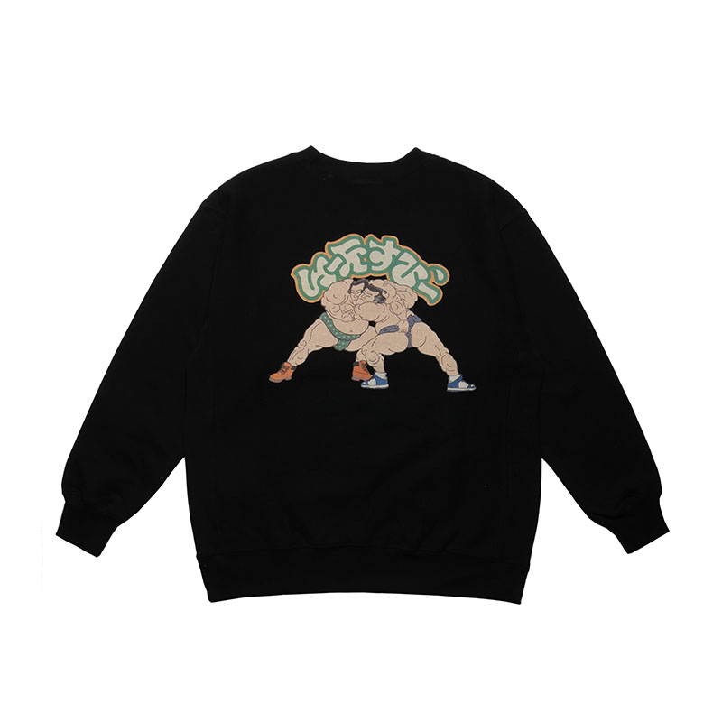E.S.P.ORIGINAL(イーエスピーオリジナル)/ SUMO CREW SWEAT -2COLOR-(BLACK)