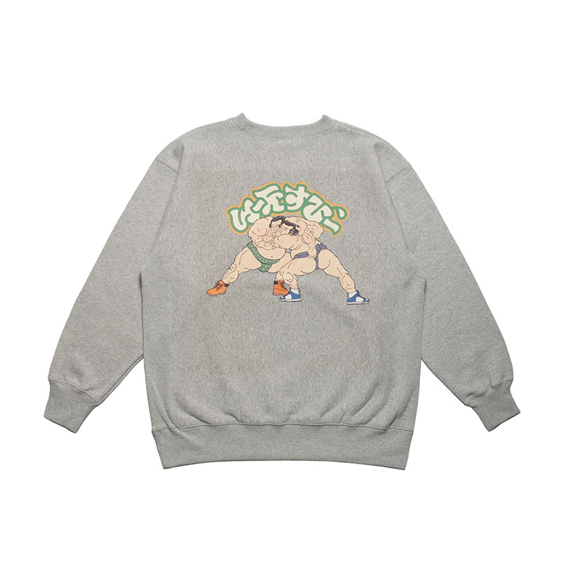 E.S.P.ORIGINAL(イーエスピーオリジナル)/ SUMO CREW SWEAT -2COLOR-(GREY)