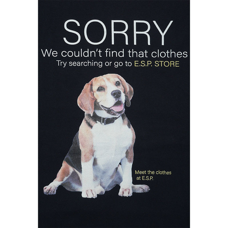 E.S.P.ORIGINAL(イーエスピーオリジナル)/ SORRY SS T-SHIRT -2COLOR-