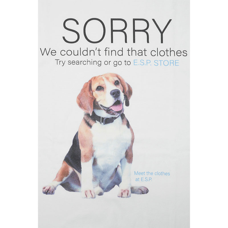 E.S.P.ORIGINAL(イーエスピーオリジナル)/ SORRY SS T-SHIRT -2COLOR-