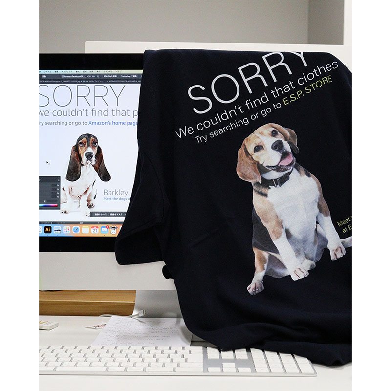 E.S.P.ORIGINAL(イーエスピーオリジナル)/ SORRY SS T-SHIRT -2COLOR-