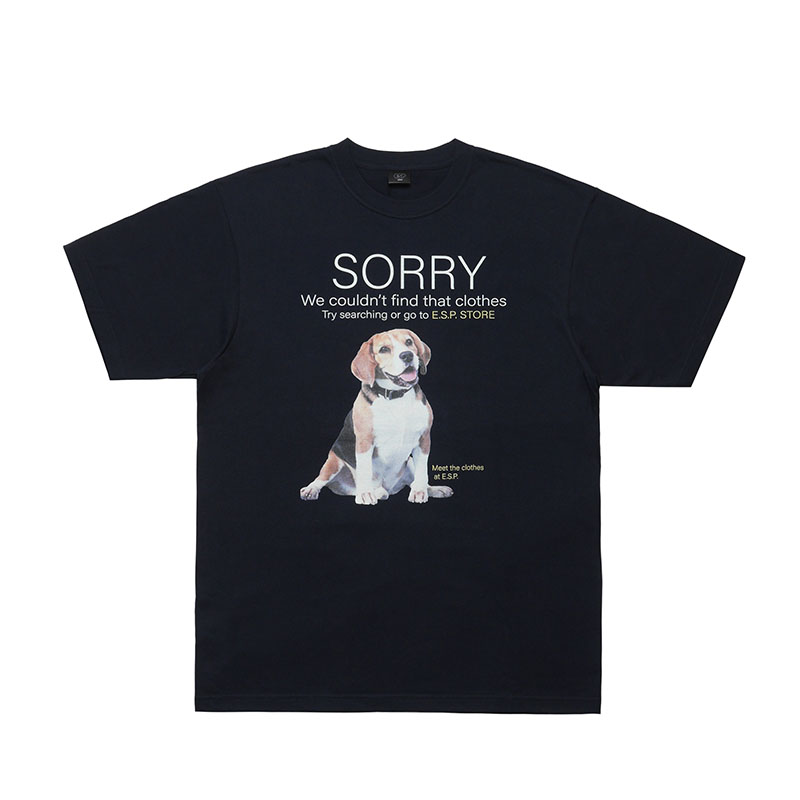 E.S.P.ORIGINAL(イーエスピーオリジナル)/ SORRY SS T-SHIRT -2COLOR-(NAVY)